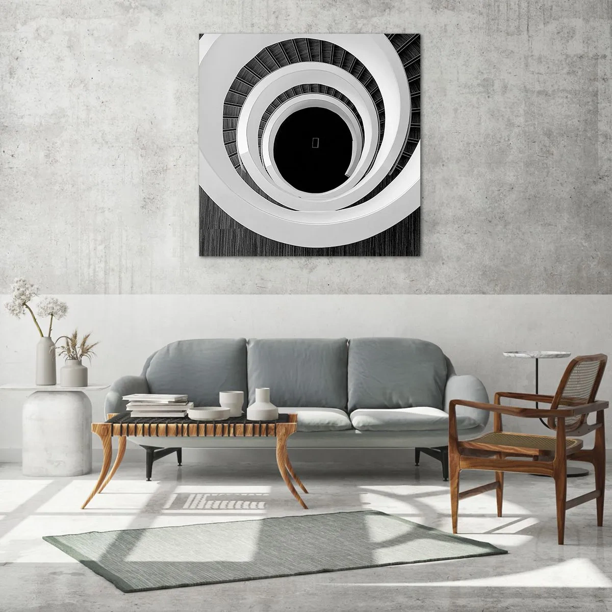 Üveg kép - Lényegre törő - 60x60 cm