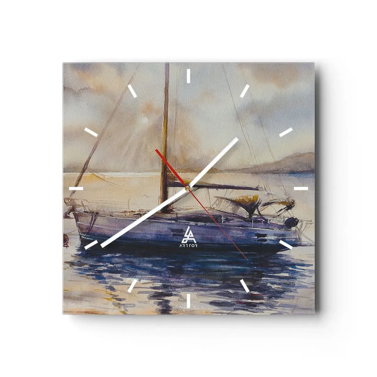 Falióra, Óra - Este az öbölben - 30x30 cm