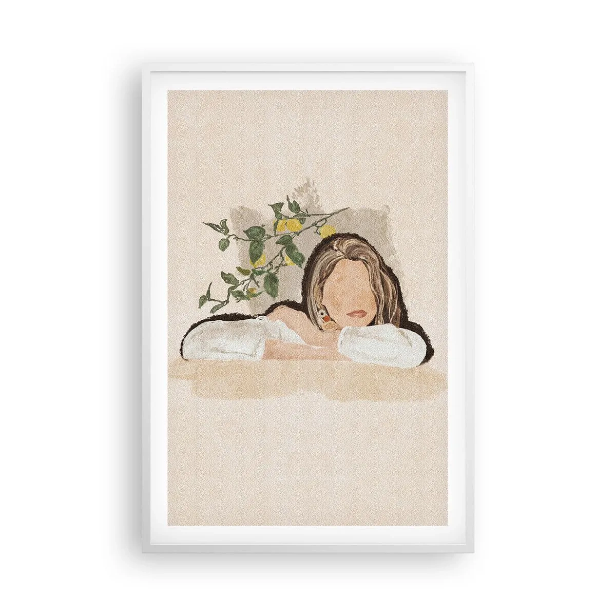 Poszter fekete keretben - Déli szépség - 61x91 cm