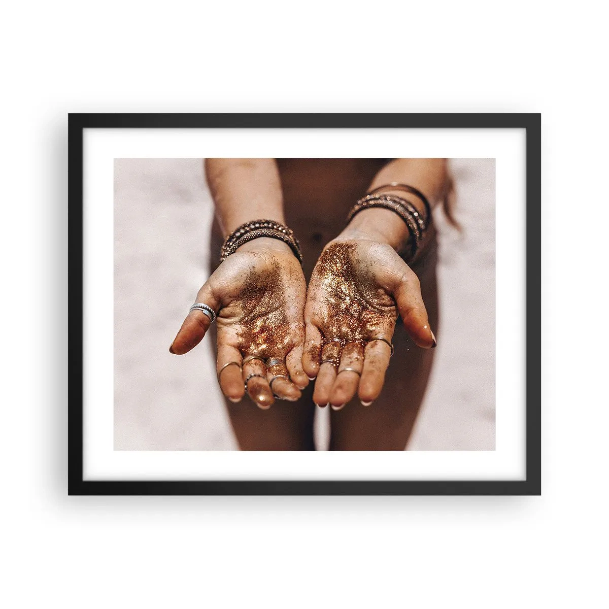 Poszter fehér keretben - Ajándék neked - 50x40 cm