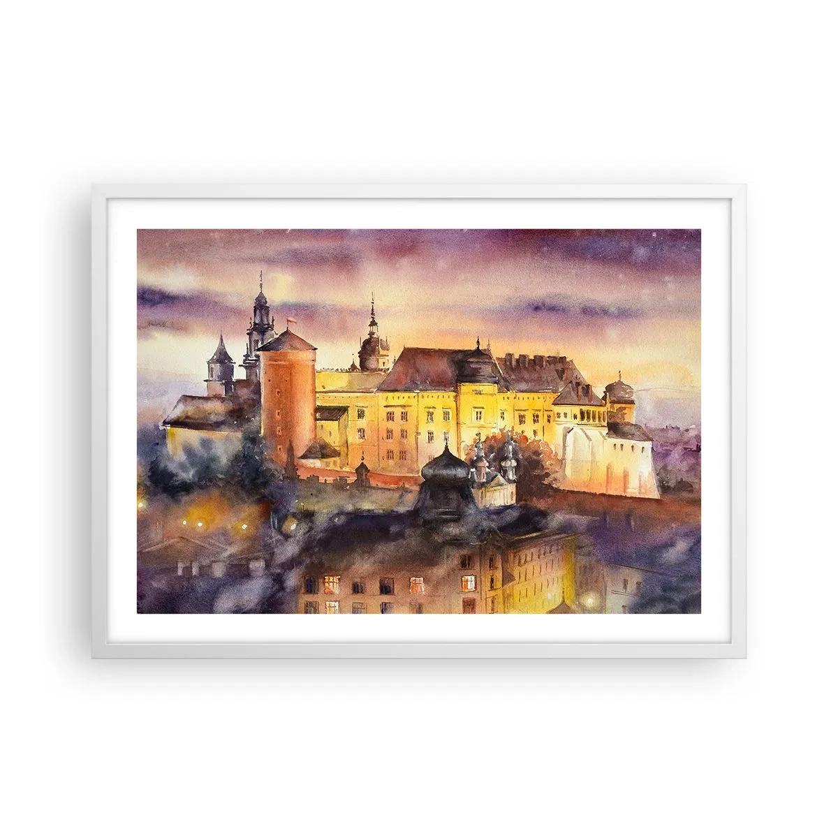 Poszter fekete keretben - Történet és mese - 70x50 cm