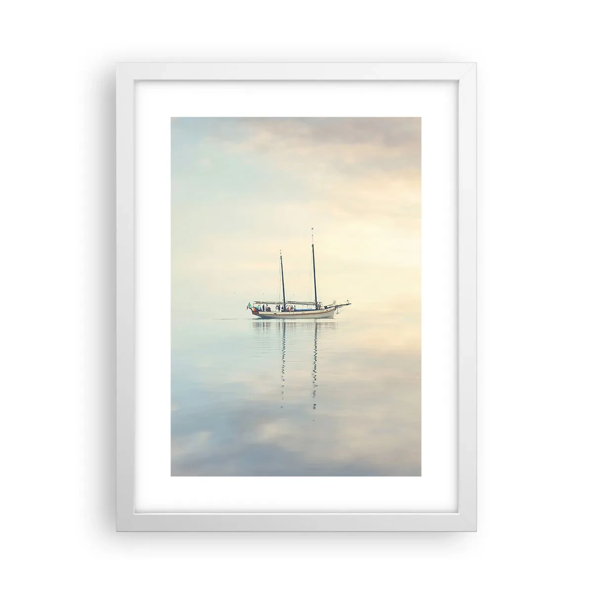 Poszter fekete keretben - A csend tengerében - 30x40 cm