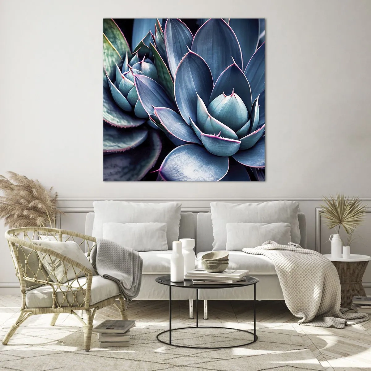 Üveg kép - Életerő - 60x60 cm