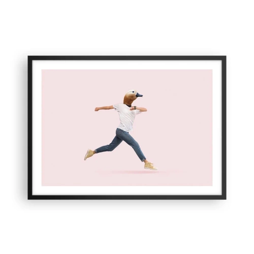 Poszter fehér keretben - Egy csipetnyi abszurditás - 70x50 cm