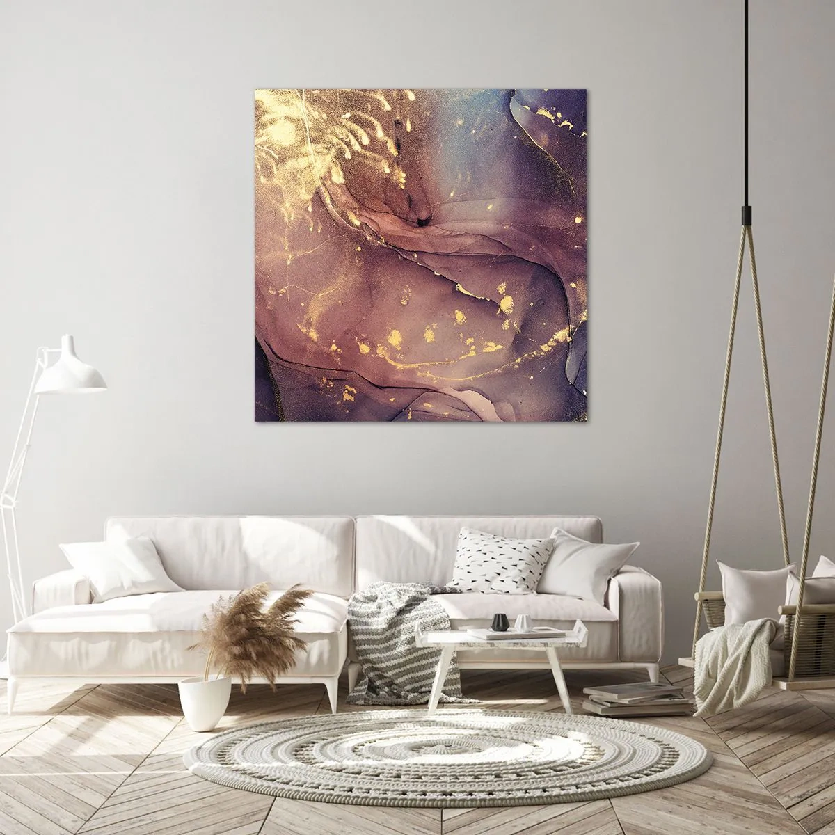 Vászonkép - Anyag és lélek - 70x70 cm