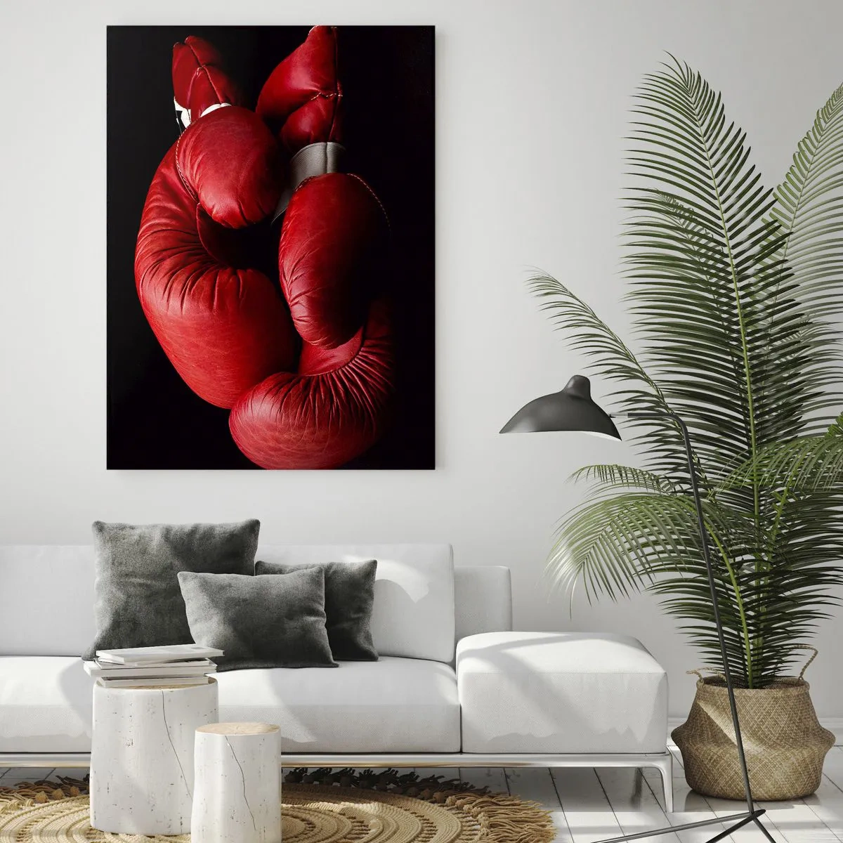 Üveg kép - A küzdelem érzelmei mögöttünk vannak - 50x70 cm