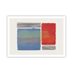 Poszter - A geometria szelleme és betűje - 100x70 cm