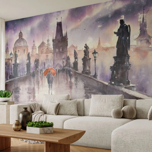 Fotótapéta Premium Sand - Az emberek nem változnak - Híd, Tájkép, Klasszikus - 100x70 cm