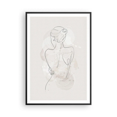 Poszter fehér keretben - Mint egy érzékeny hangszer - 70x100 cm