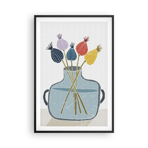 Poszter fehér keretben - Mint egy mákszem - 61x91 cm
