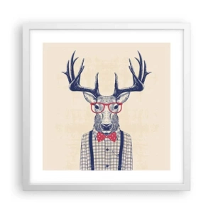 Poszter fekete keretben - Mókás extravagancia - 40x40 cm