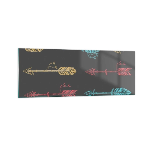 Üveg kép - Rendben - 140x50 cm