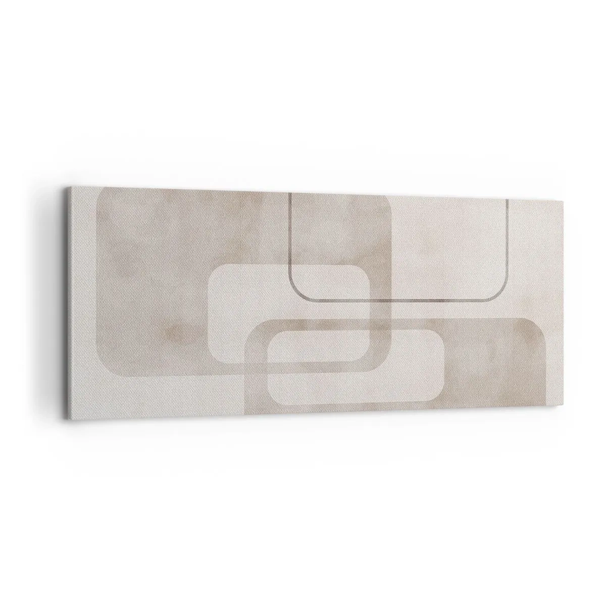 Vászonkép - Geometrikus fúga - 100x40 cm