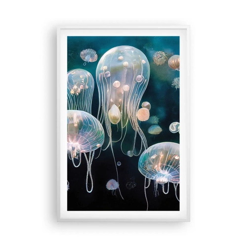 Poszter fekete keretben - Víz alatti bál - 61x91 cm