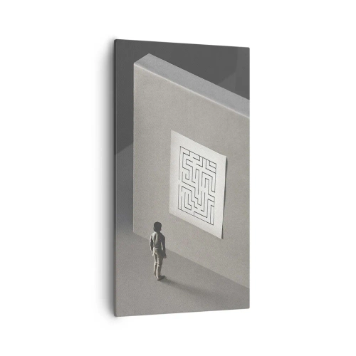 Vászonkép - De én hol vagyok? - 55x100 cm