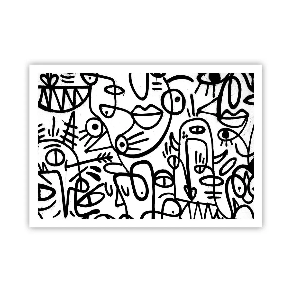 Poszter - Arcok és délibábok - 100x70 cm