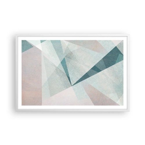 Poszter fekete keretben - Nyugodtan, de dinamikusan - 91x61 cm