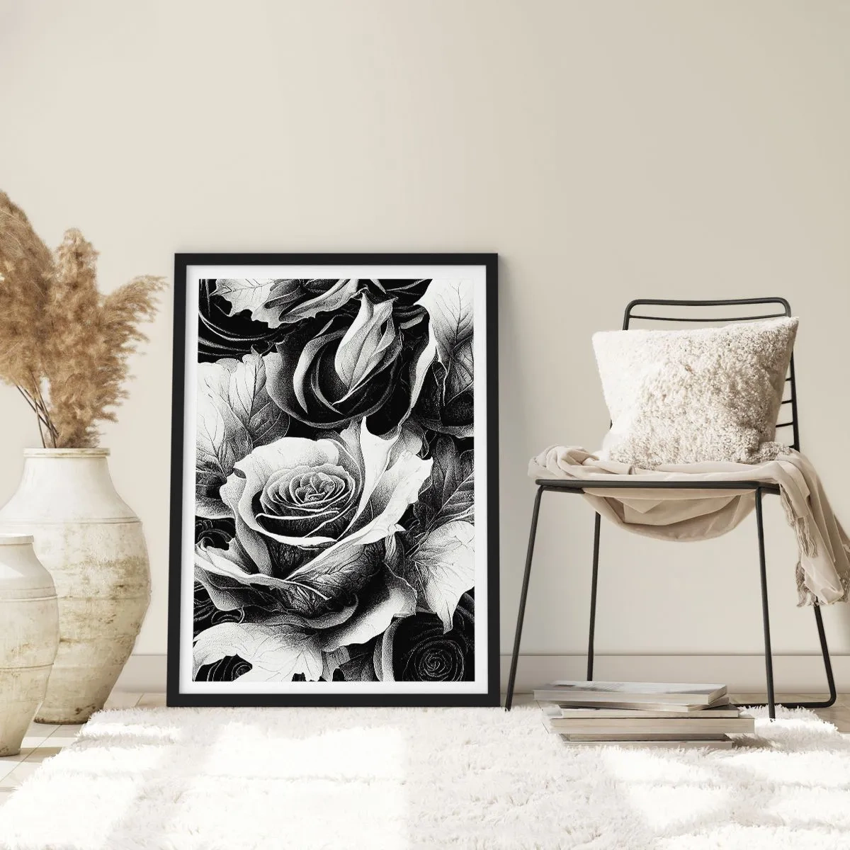 Poszter fehér keretben - Mindig a királynő - 70x100 cm