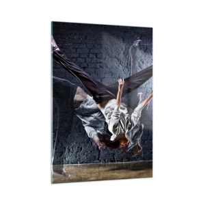 Üveg kép - Utcai sztár - 50x70 cm