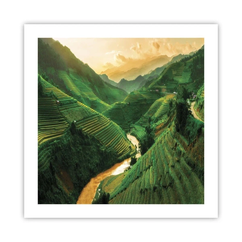 Poszter - Vietnámi völgy - 50x50 cm