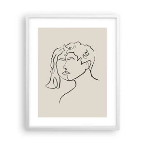 Poszter fekete keretben - És egységgé vált - 40x50 cm