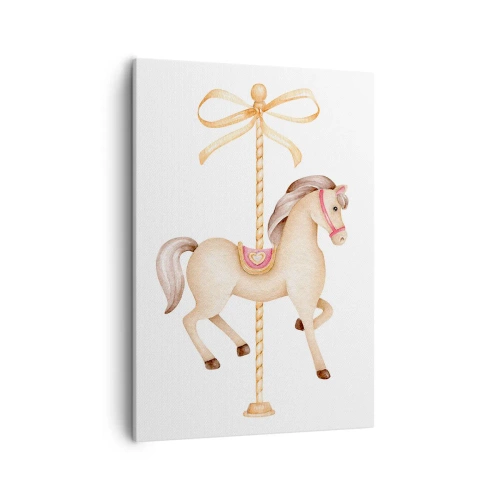 Vászonkép - Kecses vágtával - 50x70 cm