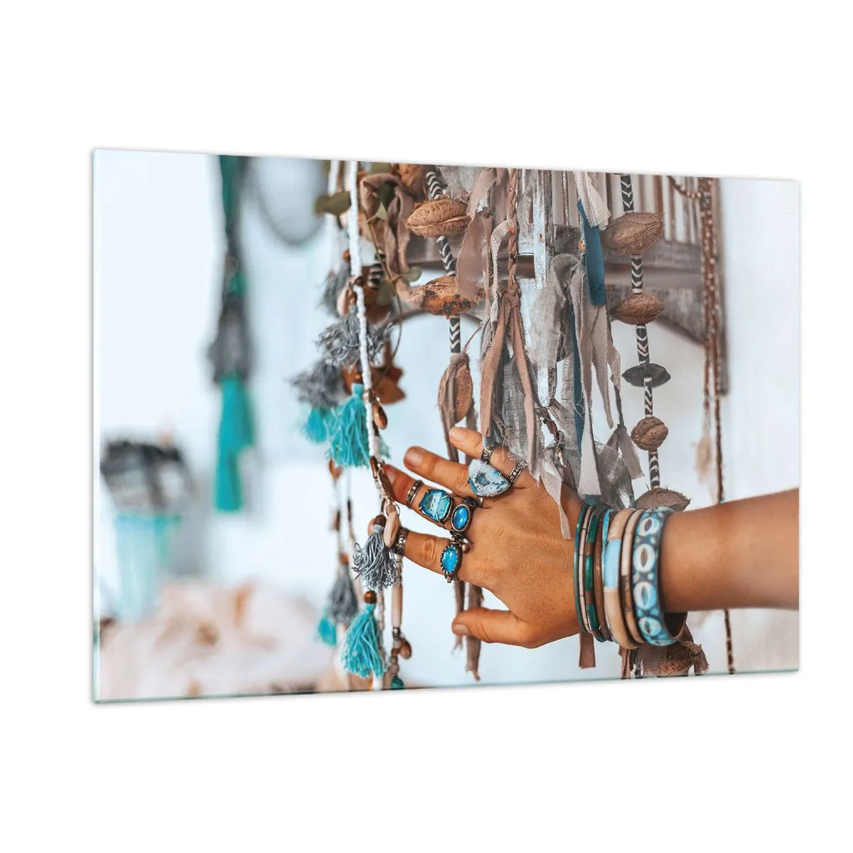 Üveg kép - Helyi kincsek - 120x80 cm