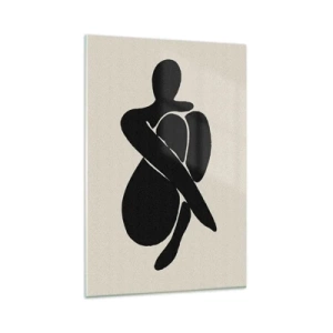 Üveg kép - A saját ölelésemben - 80x120 cm