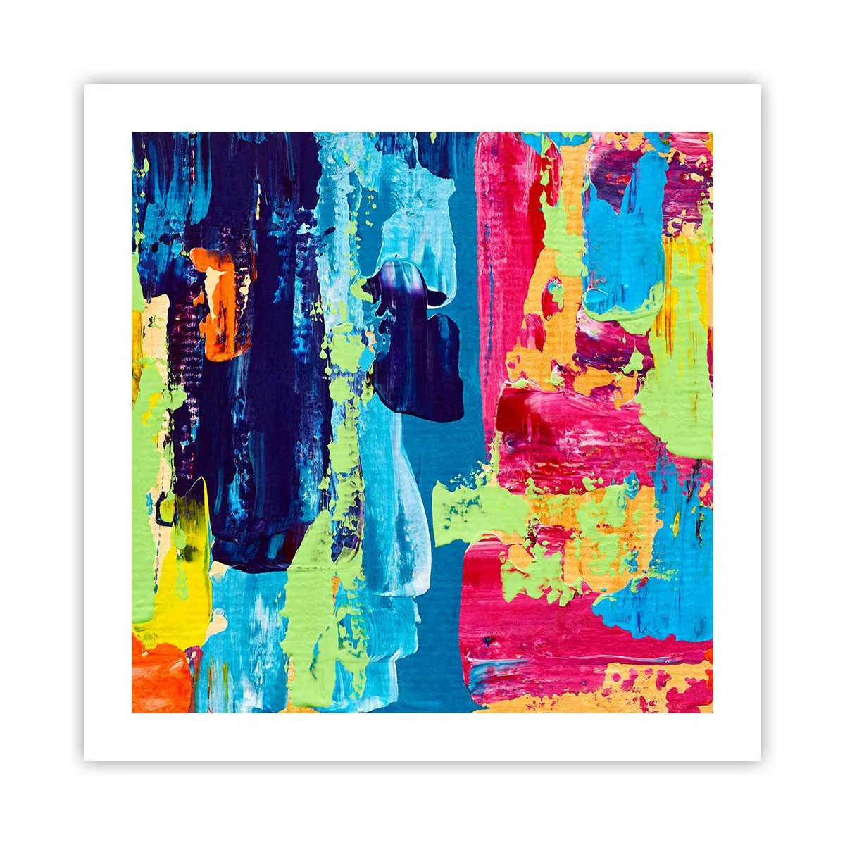 Poszter - Az élet gyönyörű! - 50x50 cm