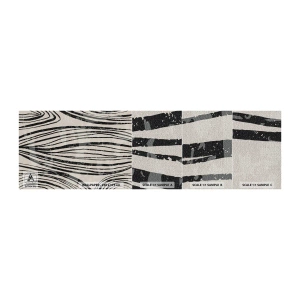 Fotótapéta Minta Premium Canvas - Vonalak csobbanása - Absztrakció, Vonalak, Modern - 100x30 cm
