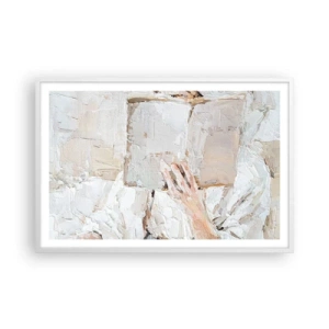 Poszter fekete keretben - Egy másik világban - 91x61 cm