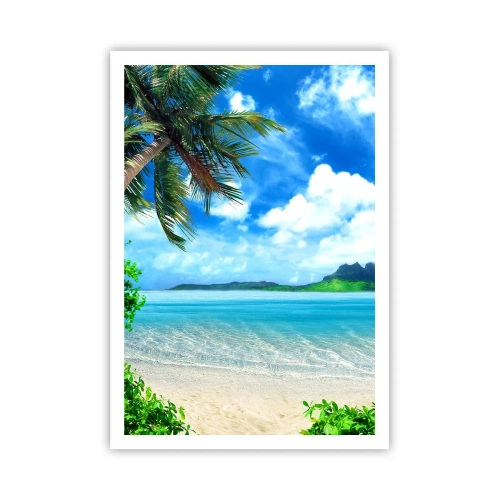 Poszter - A trópusi azúrkék - 70x100 cm