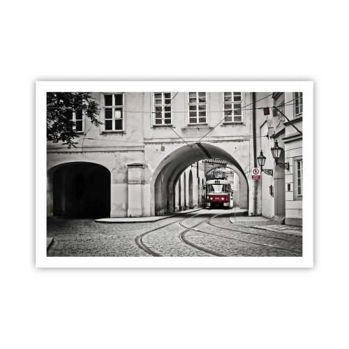 Poszter - A város labirintusán keresztül - 91x61 cm