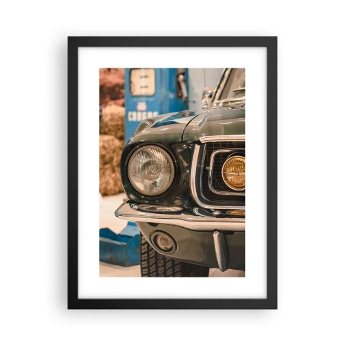 Poszter fehér keretben - Találkozás a legendával - 30x40 cm