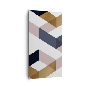 Vászonkép - Síkok és szögek - 65x120 cm