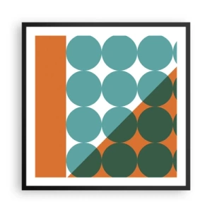 Poszter fehér keretben - Felfelé és átlósan - 60x60 cm