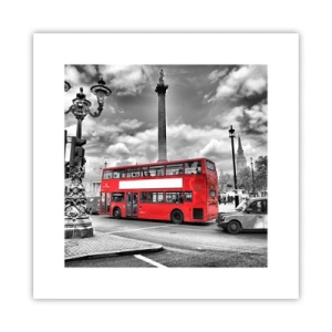 Poszter - A város igazi vérkeringése - 30x30 cm