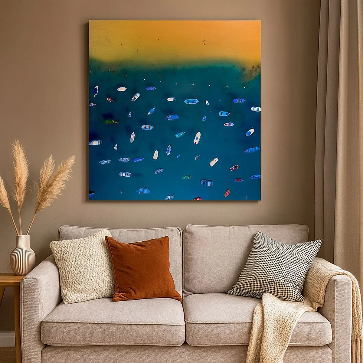 Vászonkép - Egy ünnepi játék - 30x30 cm