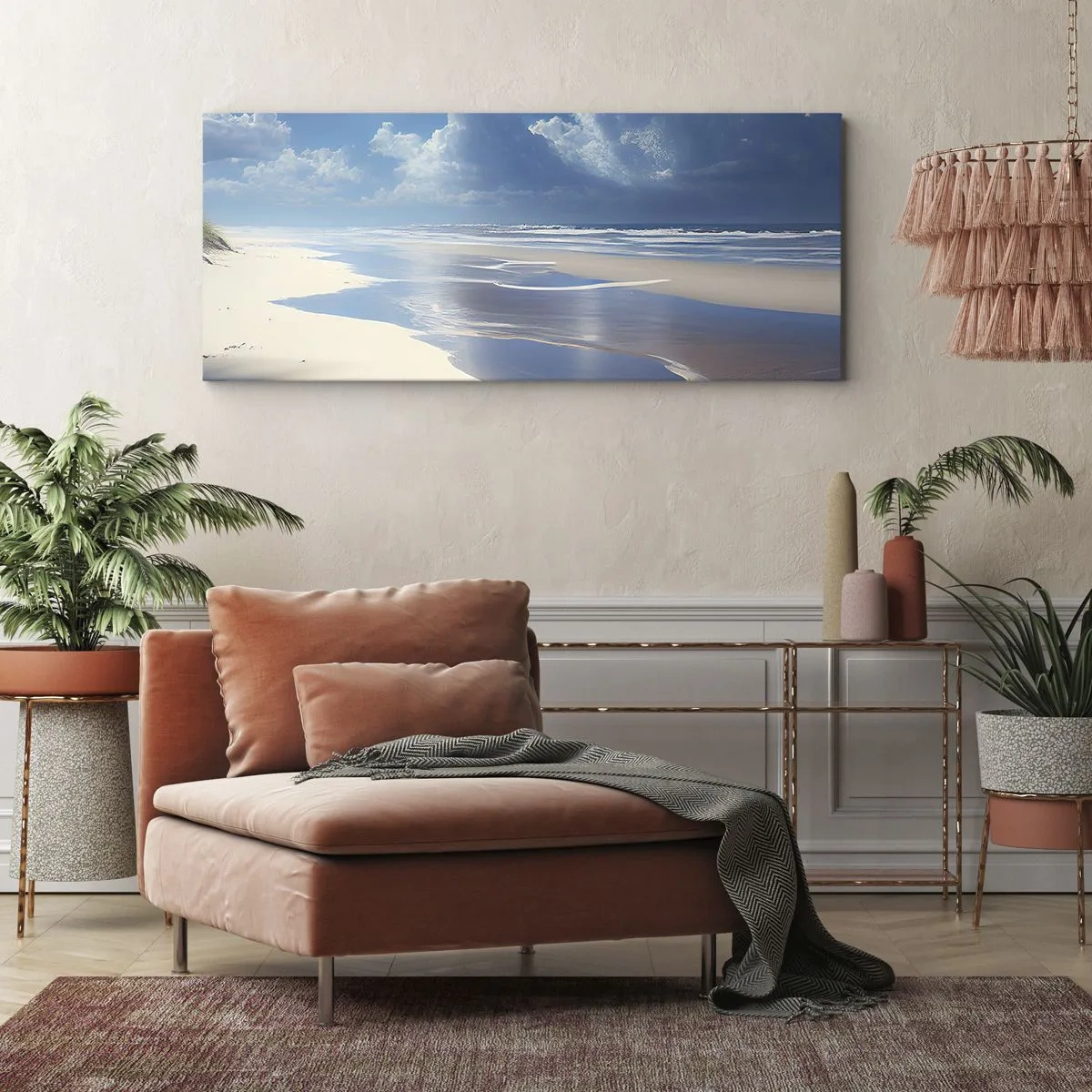 Vászonkép - Nyaralás a paradicsomban - 100x40 cm