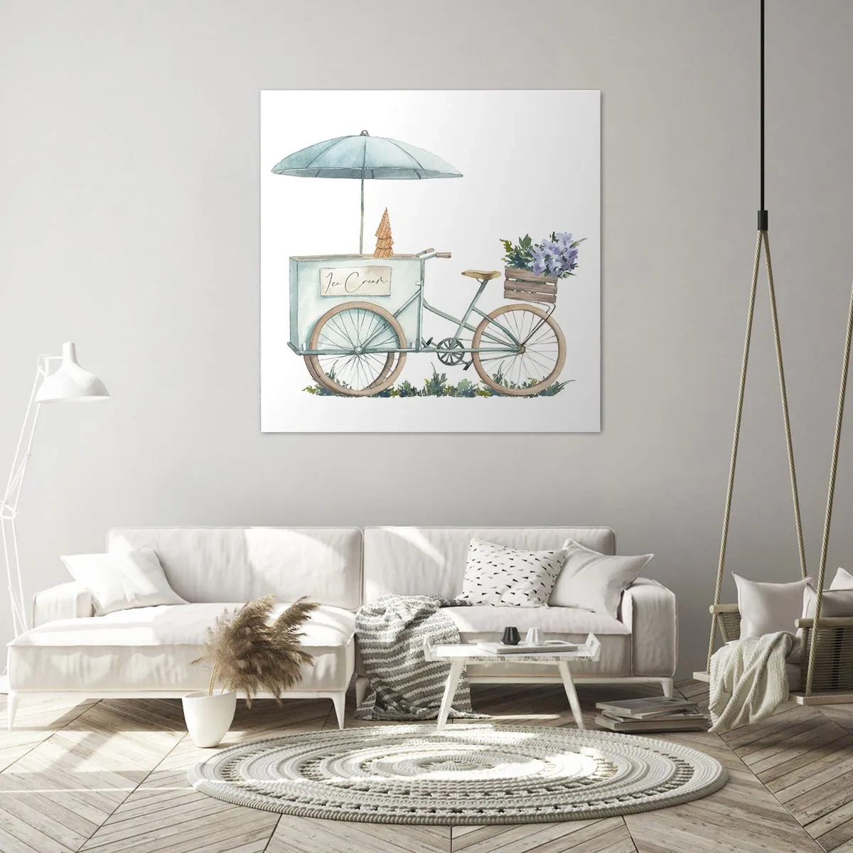 Vászonkép - A nyár édes emléke - 60x60 cm