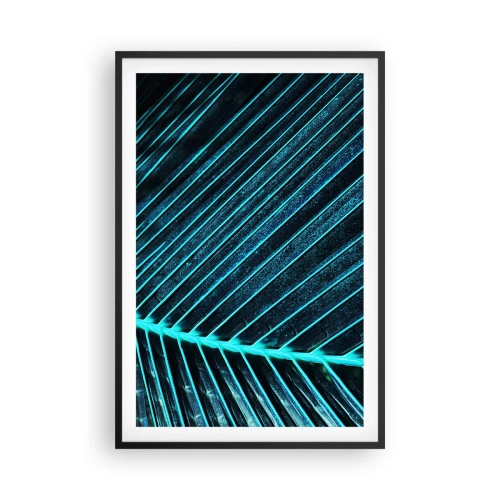 Poszter fehér keretben - A zöld textúrája - 61x91 cm