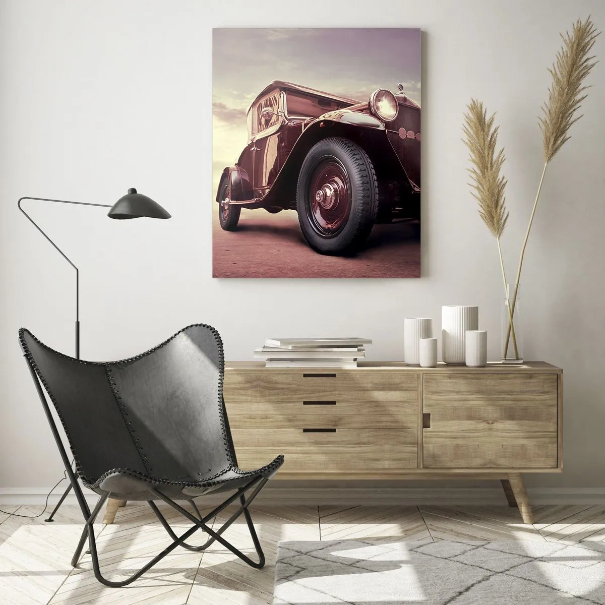 Üveg kép - Térjünk vissza, mint a régi időkben... - 70x100 cm