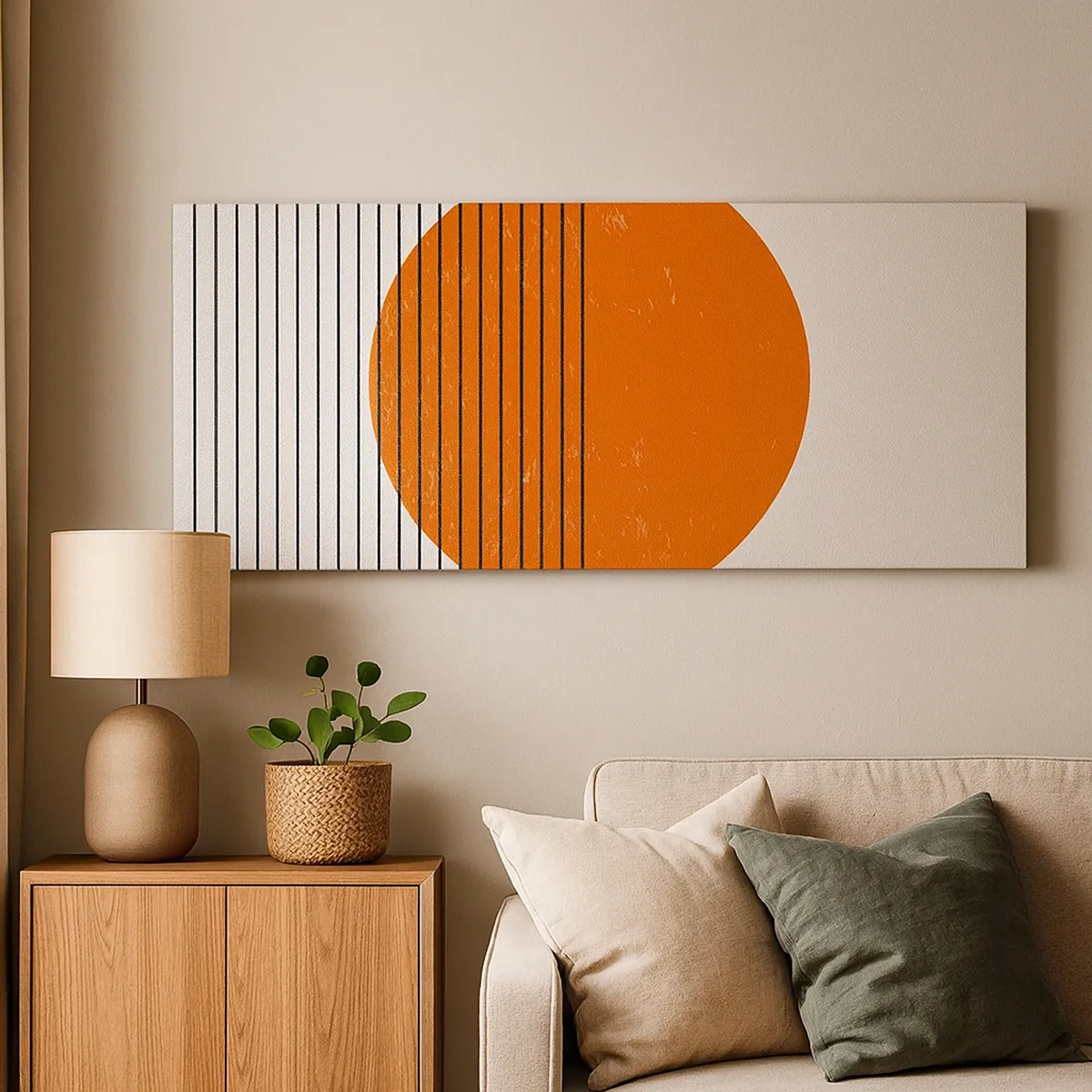 Vászonkép - Mindig a nap - 30x30 cm