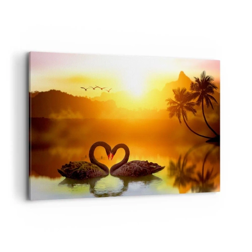 Vászonkép - Minden párban - 100x70 cm