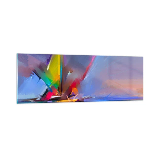 Üveg kép - Propellerek, mint a madár - 90x30 cm