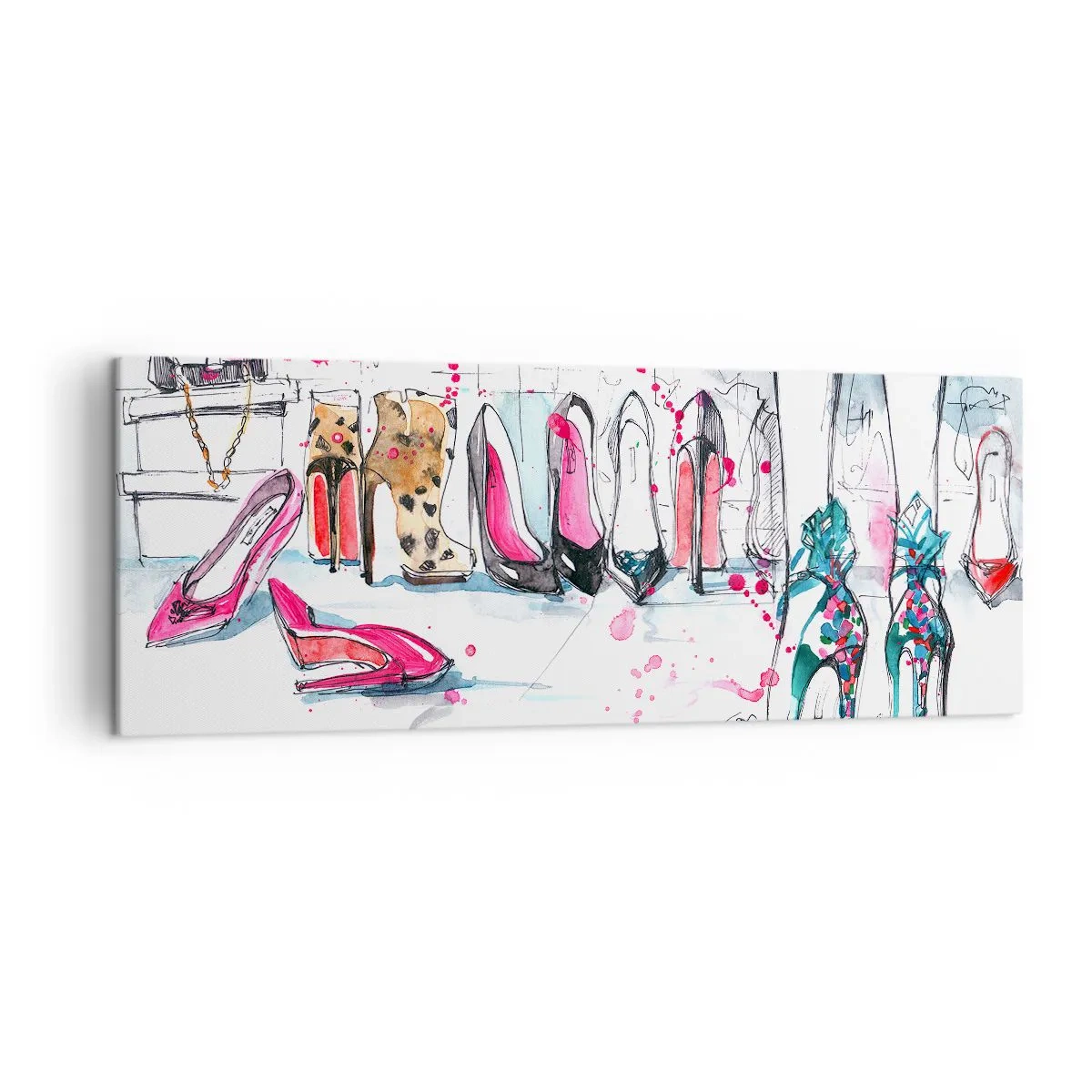 Vászonkép - Szezám, tárulj! - 140x50 cm