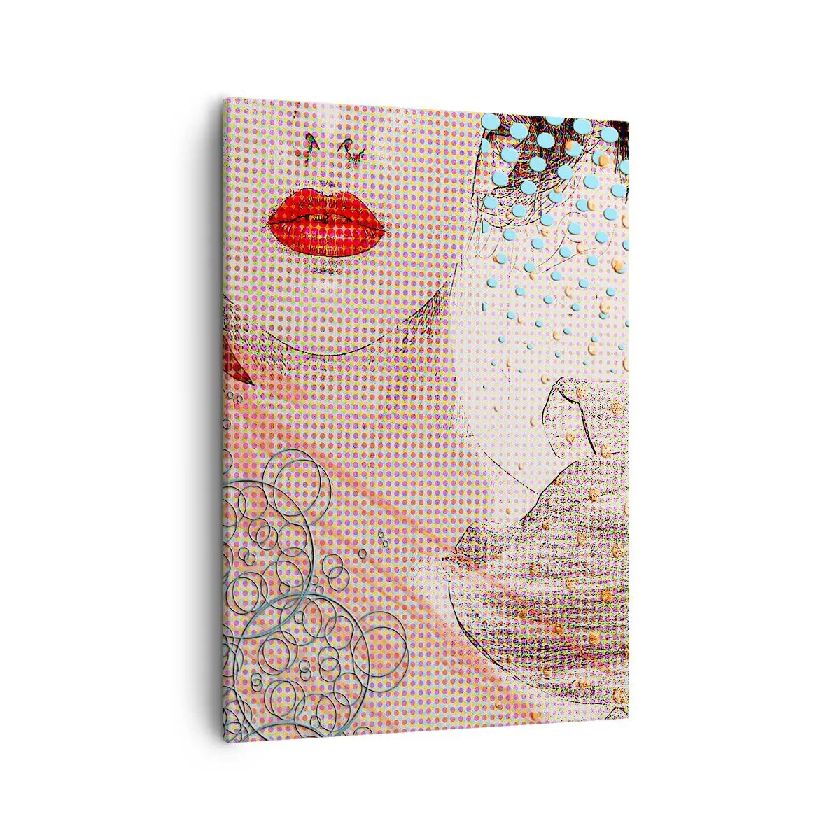 Vászonkép - Képregényes heroin - 50x70 cm