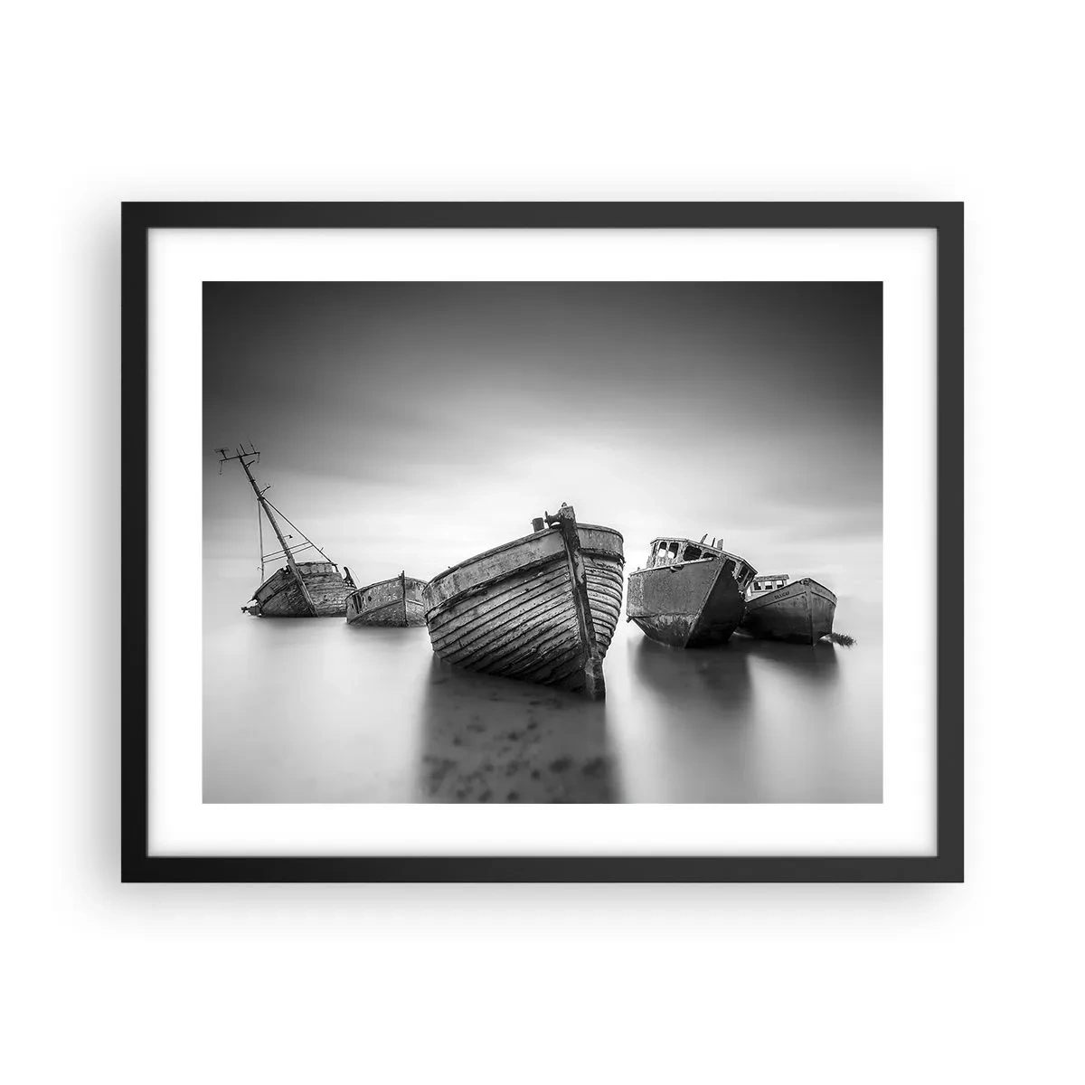 Poszter fehér keretben - Csak emlékek... - 50x40 cm