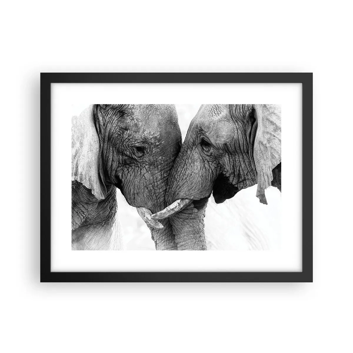 Poszter fehér keretben - Szívélyes vallomás - 40x30 cm