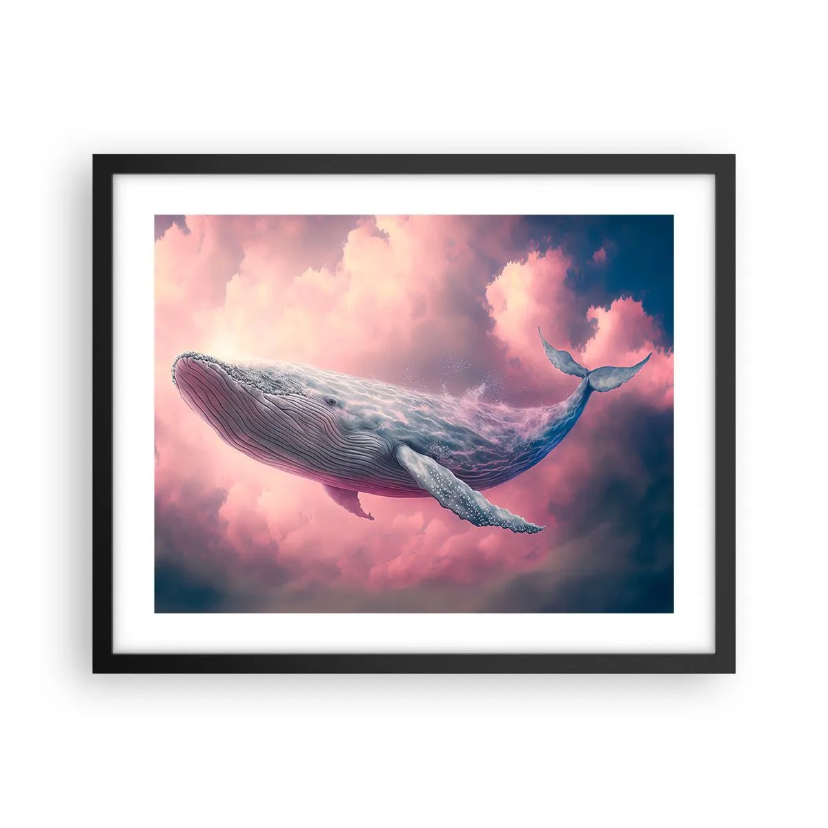 Poszter fehér keretben - Töröld meg a szemed - 50x40 cm